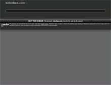 Tablet Screenshot of killerbee.com