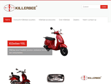 Tablet Screenshot of killerbee.nl